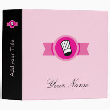 Culinary Album with Logo - 2" Avery Binder