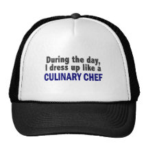 Culinary Chef During The Day Mesh Hats