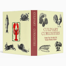 Culinary Curiosities Recipe Binder