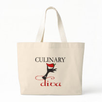 Culinary Diva Tote Bag
