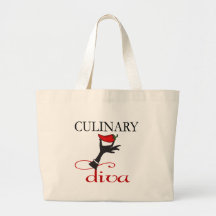 Culinary Diva Tote Bag