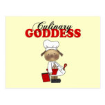 Culinary  Goddess Post Card