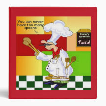 Culinary School Binder