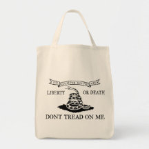 Culpeper Don't Tread on Me Flag Bag