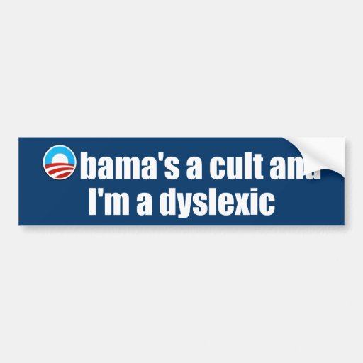 Culte anti Obama Autocollant Pour Voiture