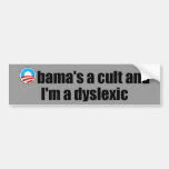 Culte anti Obama Autocollants Pour Voiture