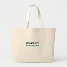 Cultivate Compassion Canvas Bags