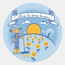 Cultivate good mood sticker