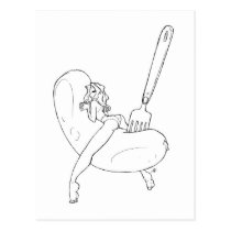 Cumberland Sausage postcards
