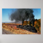 Cumbres and Toltec Railroad, No. 487 and No. 484, Poster