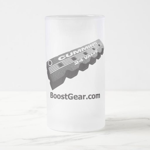 Cummins Turbo Diesel Beer Glass Mug