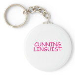 Cunning Linguist - funny offensive rude naughty Key Chains
