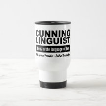 Cunning Linguist mug