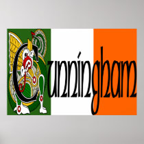 Cunningham Celtic Dragon Print
