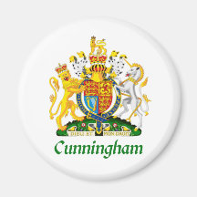 Cunningham Shield of Great Britain Magnet