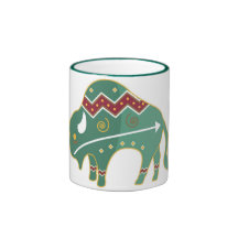 Cup Buffalo Native American Coffee Mugs