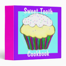 Cup Cake 3-Ring Binder