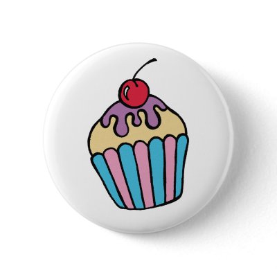 Cup Cake Button by littleamylee