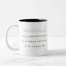 Cup o' Wedded Bliss Mug