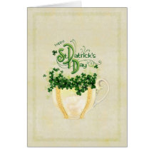 Cup of Cheer St. Patrick's Card