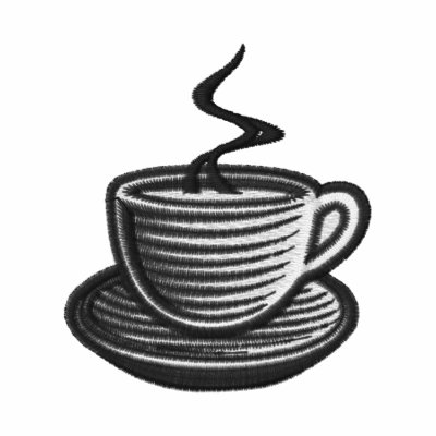 CUP OF COFFEE POLO SHIRT by islandviewembpics