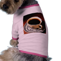 Cup Of Coffee Pet T Shirt