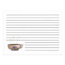 Cup Of Coffee Recipe Card Post Cards