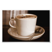 Cup of Coffee Sepia Photo