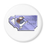 cup  of holiday cheer refrigerator magnets