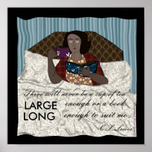 Cup of Tea large enough - C.S. Lewis Posters