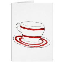 Cup & Saucer Cards
