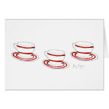 Cup & Saucer Cards