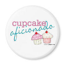 Cupcake Aficionado Fridge Magnet