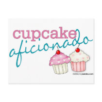 Cupcake Aficionado Post Cards