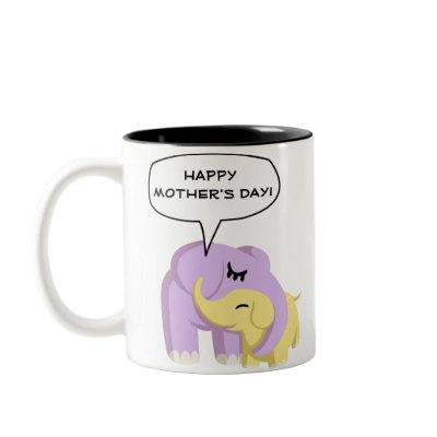 Cupcake and Butters Happy Mother's Day! Coffee Mug by ButtermilkBiscuits