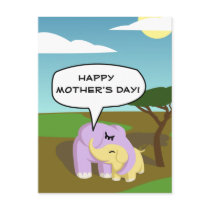 Cupcake and Butters Happy Mother's Day! Postcards