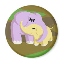 Cupcake and Butters Magnet