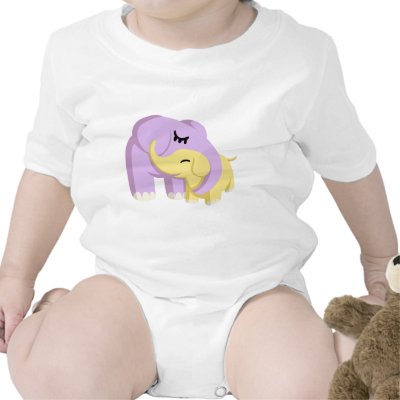 Cupcake and Butters the Elephants Tees by ButtermilkBiscuits
