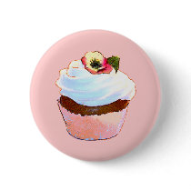 Cupcake and Chair Vintage Style