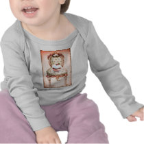 Cupcake and Chair Vintage Style Infant Tee Shirt