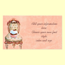 Cupcake and Roses Business Cards business cards