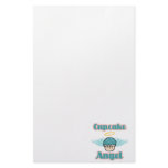 cupcake angel stationery design