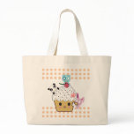 Cupcake Attack! (>_<) Tote Bag