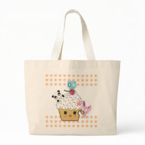 Cupcake Attack! (>_<) Tote Bag