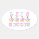 Cupcake Baby Shower Sticker