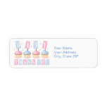 Cupcake Baby Thank You Label