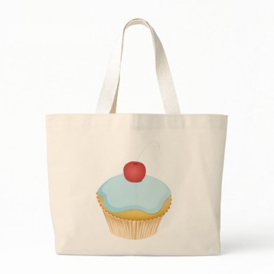 Cupcake Canvas Bags by VectorGraphics