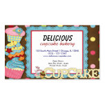 Cupcake Bakery Business Card Templates