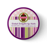 Cupcake Bakery Button