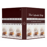 Cupcake Bakery Display Binder